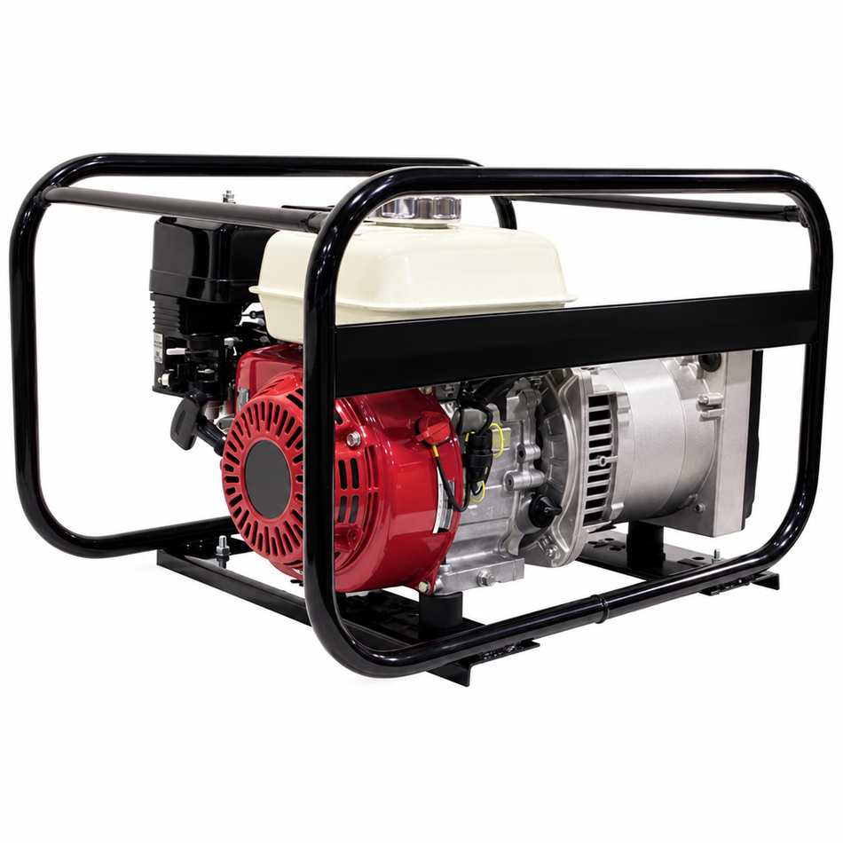 Gentech - 3.4kVA Generator Honda GX200 Hire for hire at JAG RENT Silverdale