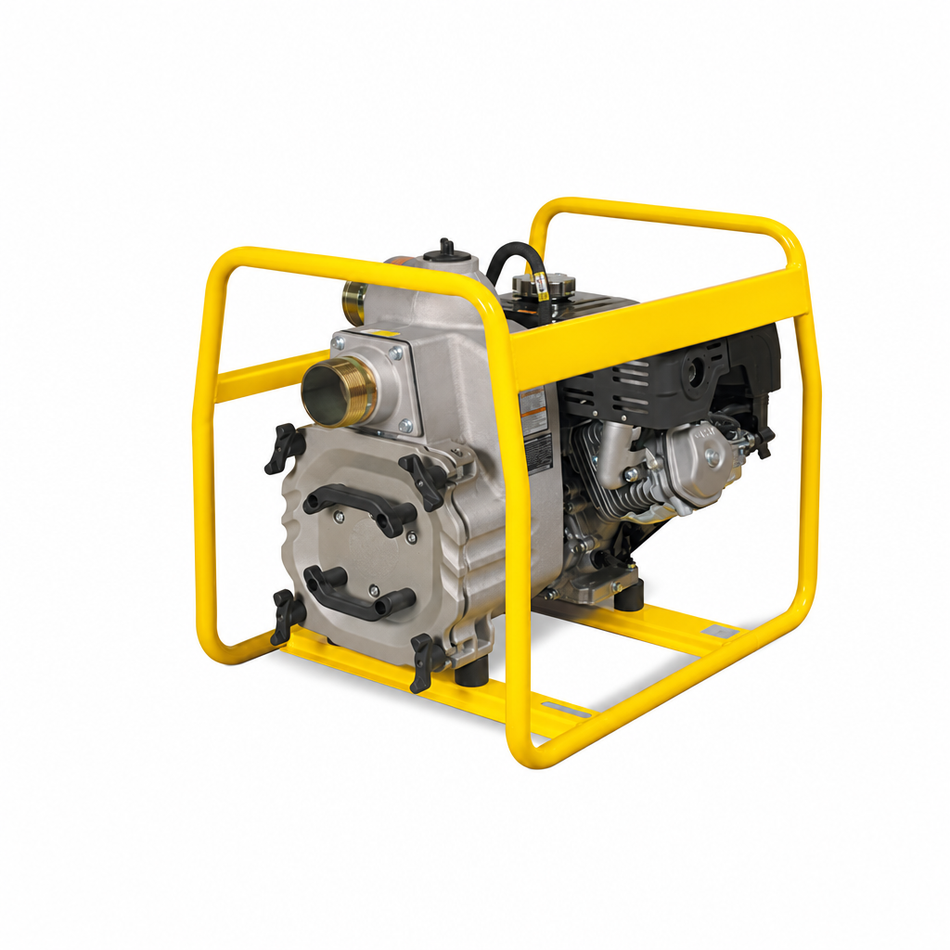Wacker - Petrol Trash Pump 2" 50mm Hire for hire at JAG RENT Silverdale