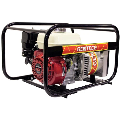 Gentech - 3.4kVA Generator Honda GX200 Hire